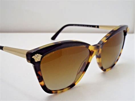 havana sunglasses versace|authentic black polarized Versace sunglasses.